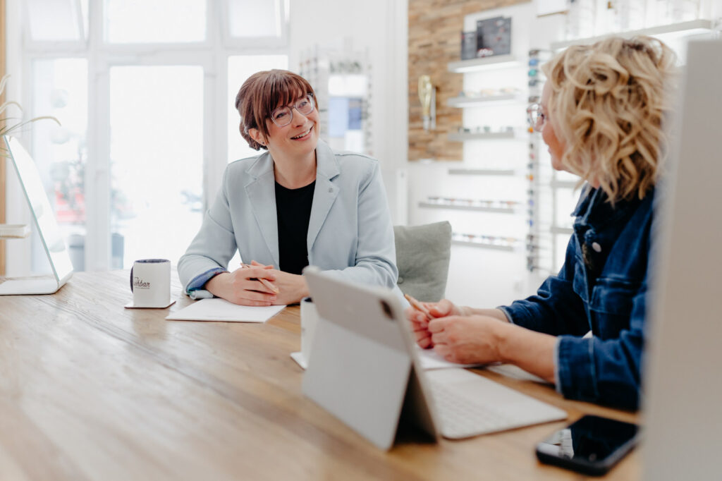PersonalBranding Businessfotos Optiker Einsehbar